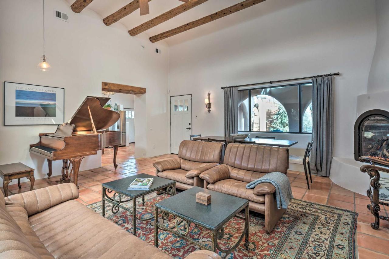 Vila Adobe House With Patio - Walk To Dtwn Plaza And Shops! Santa Fé Exteriér fotografie